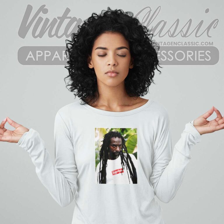 Supreme Buju Banton Long Sleeve Tee Supreme Buju Banton Long Sleeve Tee