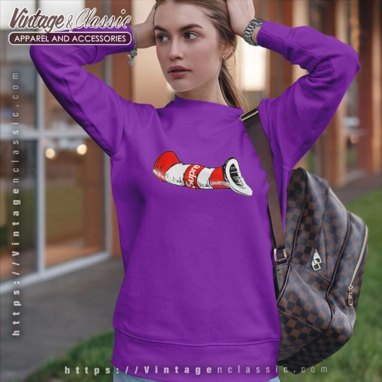 Supreme Cat In The Hat Sweatshirt Supreme Cat In The Hat Sweatshirt