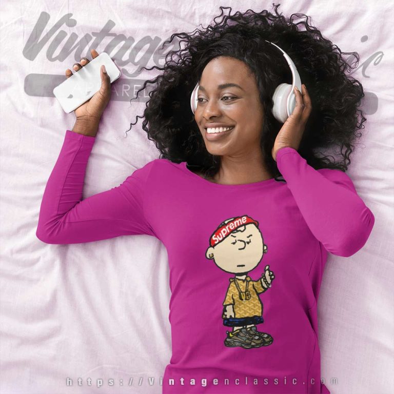 Supreme Charlie Brown Long Sleeve Tee Supreme Charlie Brown Long Sleeve Tee