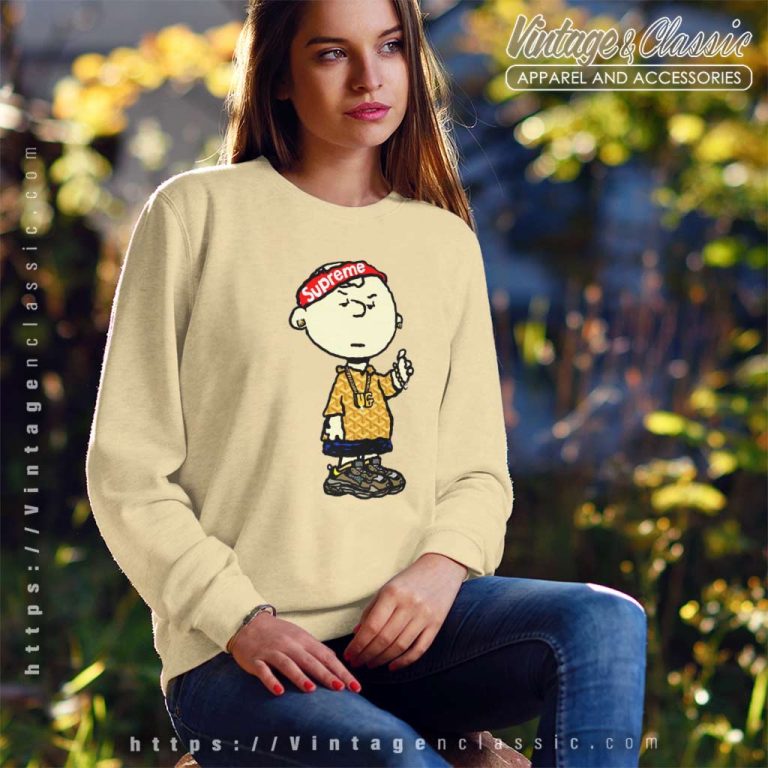 Supreme Charlie Brown Sweatshirt Supreme Charlie Brown Sweatshirt