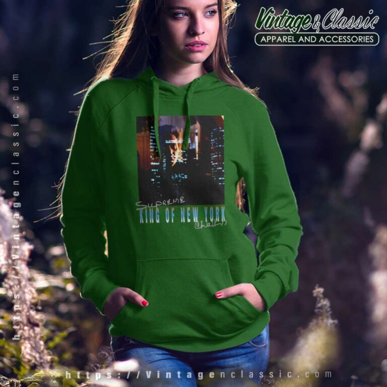 Supreme Christopher Walken King Of New York Hoodie Supreme Christopher Walken King Of New York Hoodie