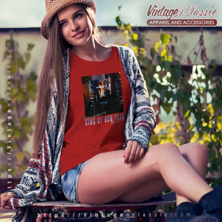 Supreme Christopher Walken King Of New York Women TShirt Supreme Christopher Walken King Of New York Women TShirt