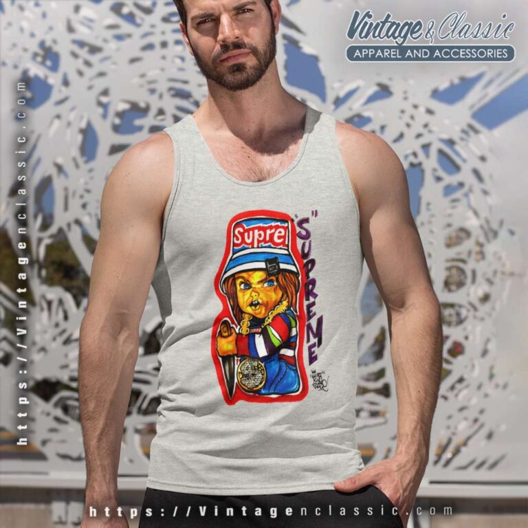 Supreme Chucky King Phade Tank Top Racerback Supreme Chucky King Phade Tank Top Racerback