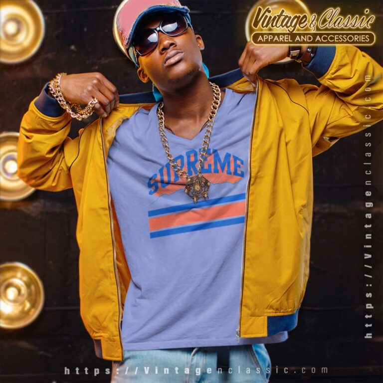 Supreme Cloud Arc V Neck TShirt Supreme Cloud Arc V Neck TShirt