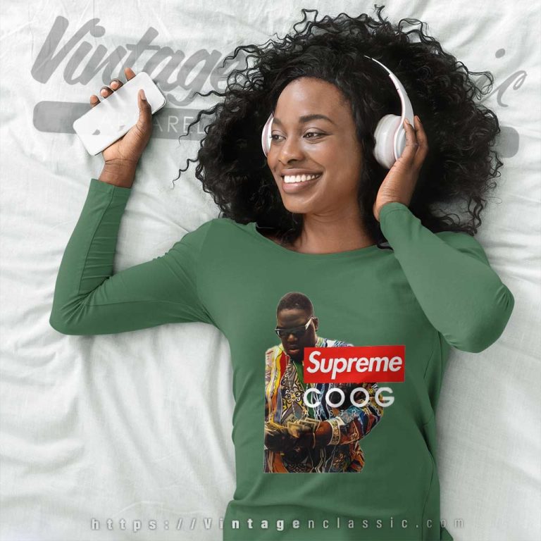 Supreme Coogi 2023 Collab Long Sleeve Tee Supreme Coogi 2023 Collab Long Sleeve Tee