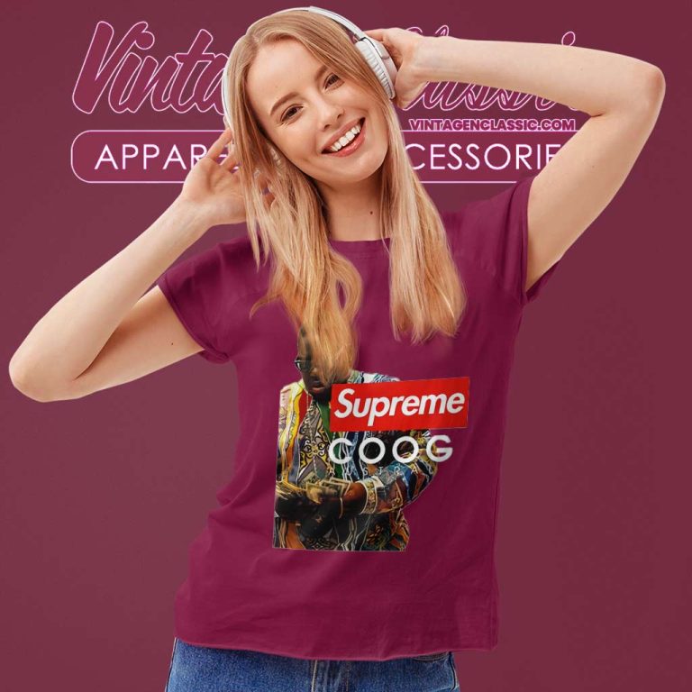 Supreme Coogi 2023 Collab Women TShirt Supreme Coogi 2023 Collab Women TShirt