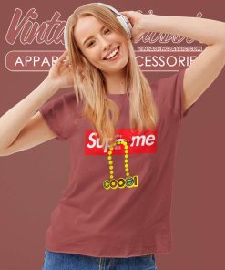 Supreme Coogi Logo Women TShirt