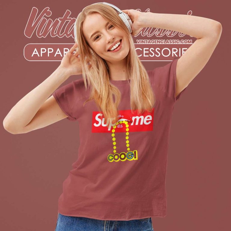 Supreme Coogi Logo Women TShirt Supreme Coogi Logo Women TShirt