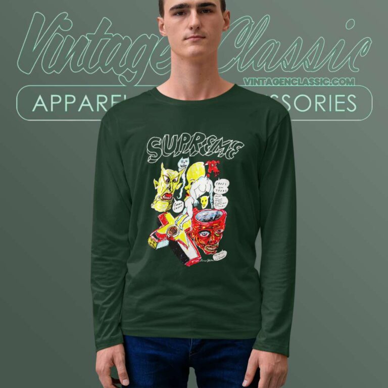 Supreme Daniel Johnston Long Sleeve Tee Supreme Daniel Johnston Long Sleeve Tee