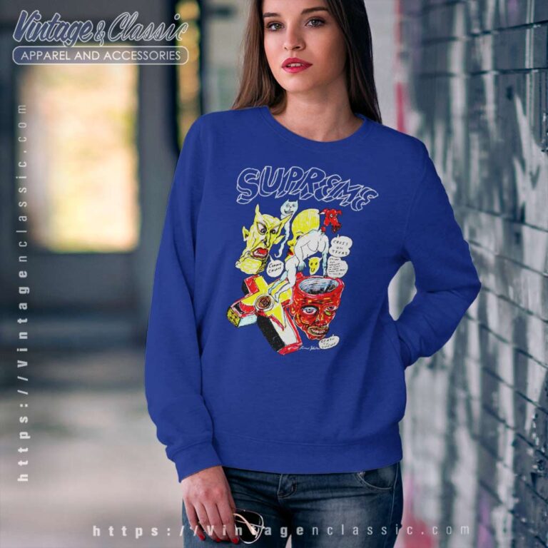Supreme Daniel Johnston Sweatshirt Supreme Daniel Johnston Sweatshirt