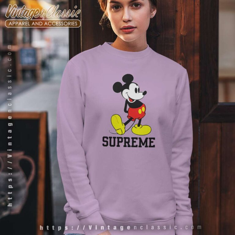 Supreme Disney Mickey Mouse Sweatshirt Supreme Disney Mickey Mouse Sweatshirt