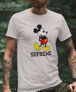 Supreme Disney Mickey Mouse T Shirt