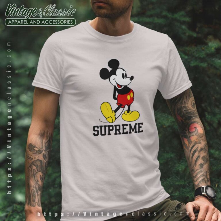 Supreme Disney Mickey Mouse T Shirt Supreme Disney Mickey Mouse T Shirt