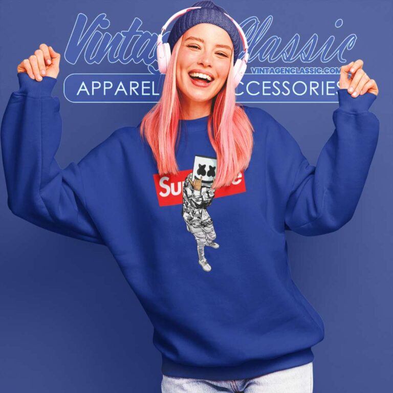 Supreme Dj Marshmello Sweatshirt Supreme Dj Marshmello Sweatshirt