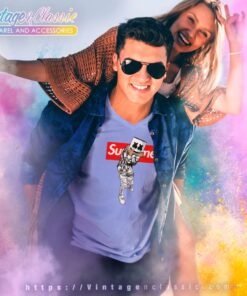 Supreme Dj Marshmello V Neck TShirt