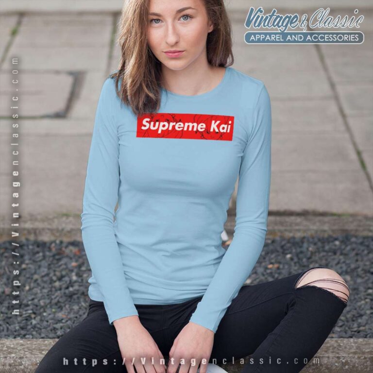Supreme Dragon Ball Z Kai Box Logo Long Sleeve Tee Supreme Dragon Ball Z Kai Box Logo Long Sleeve Tee