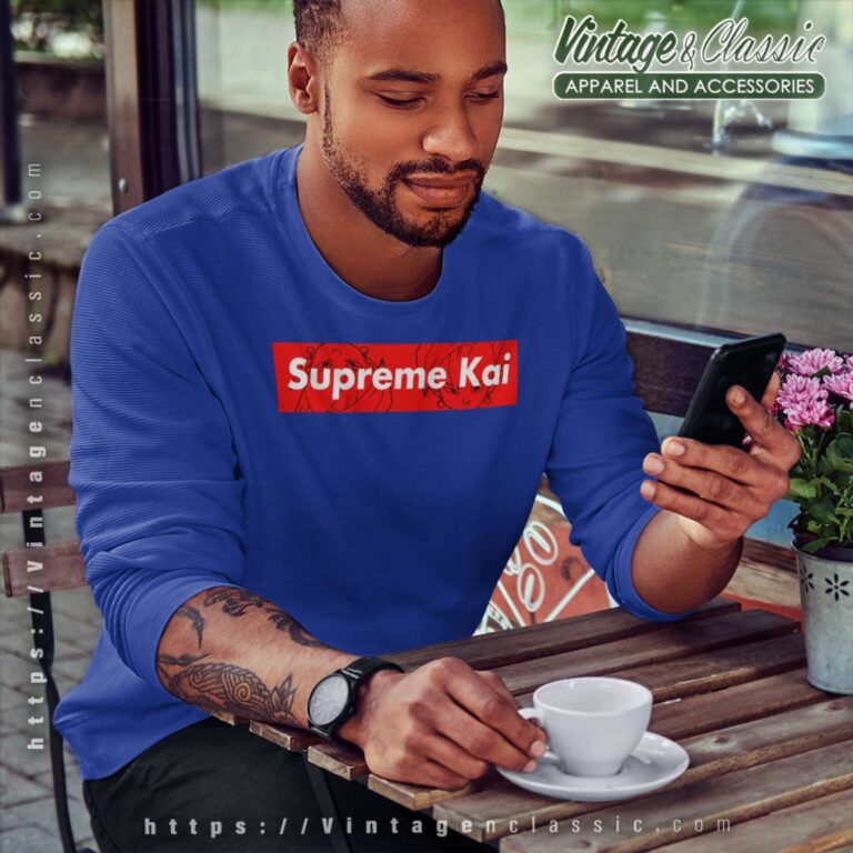 Supreme Dragon Ball Z Kai Box Logo Sweatshirt Supreme Dragon Ball Z Kai Box Logo Sweatshirt