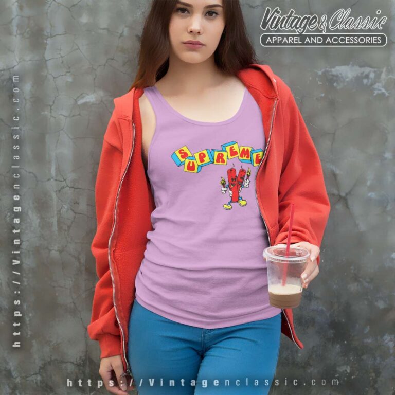 Supreme Dynamite Funny Tank Top Racerback Supreme Dynamite Funny Tank Top Racerback
