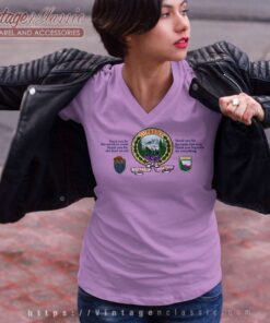 Supreme Forever Faithful Mountain V Neck TShirt