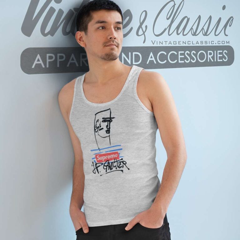 Supreme Jean Paul Gaultier Tank Top Racerback Supreme Jean Paul Gaultier Tank Top Racerback