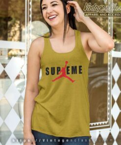 Supreme Jordan Basketball Tank Top Racerback