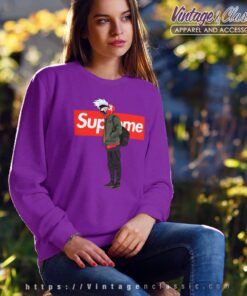 Supreme Kakashi Naruto Sweatshirt