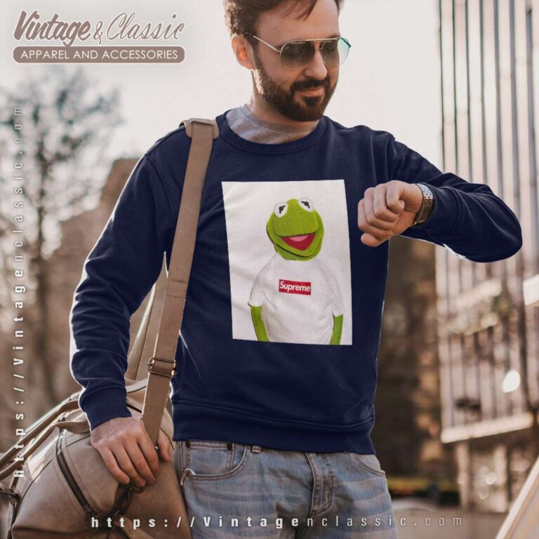 Supreme Kermit The Frog Sweatshirt Supreme Kermit The Frog Sweatshirt