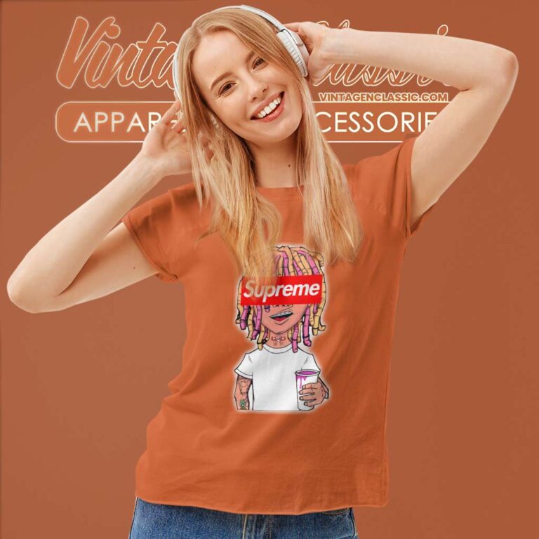 Supreme Lil Pump Women TShirt Supreme Lil Pump Women TShirt