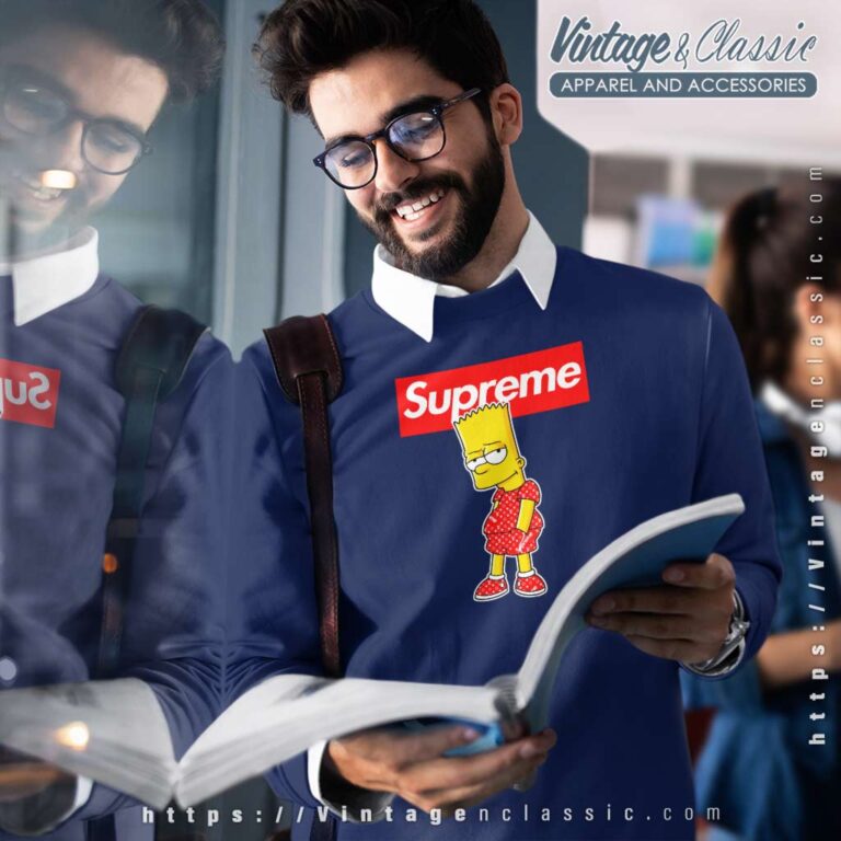 Supreme Louis Vuitton Bart Simpson Sweatshirt Supreme Louis Vuitton Bart Simpson Sweatshirt