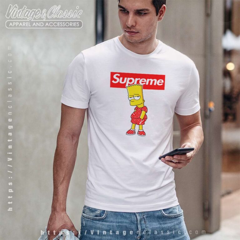 Supreme Louis Vuitton Bart Simpson T Shirt Supreme Louis Vuitton Bart Simpson T Shirt