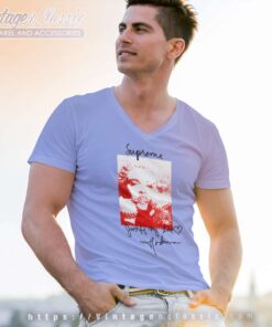 Supreme Madonna Justify My Love V Neck TShirt