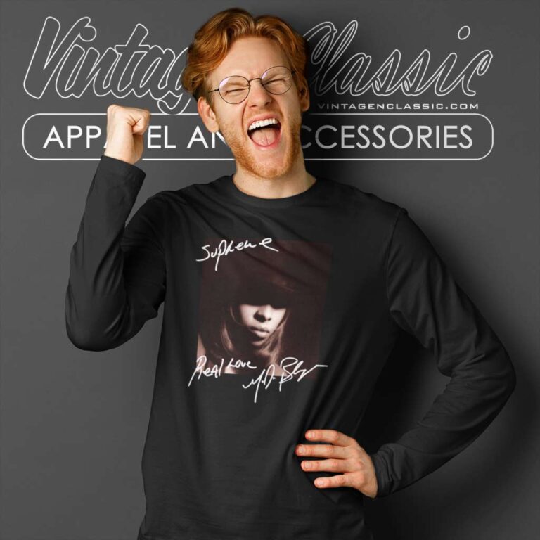 Supreme Mary J Blige Signature Long Sleeve Tee Supreme Mary J Blige Signature Long Sleeve Tee