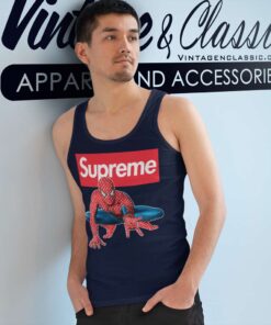 Supreme Mavels Spider Man Tank Top Racerback