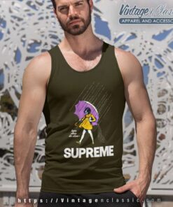 Supreme Morton Salt Born Alone Die Alone Tank Top Racerback