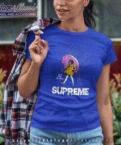 Supreme Morton Salt Born Alone Die Alone Women TShirt