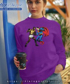 Supreme Muhammad Ali Vs Superman Sweatshirt
