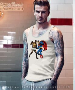 Supreme Muhammad Ali Vs Superman Tank Top Racerback