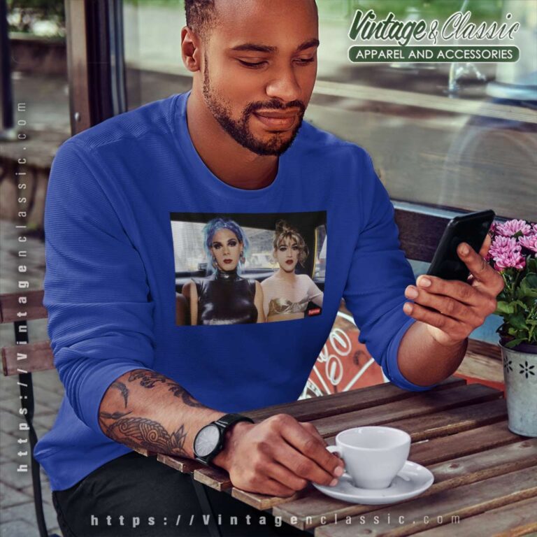 Supreme Nan Goldin Misty And Jimmy Paulette Sweatshirt Supreme Nan Goldin Misty And Jimmy Paulette Sweatshirt