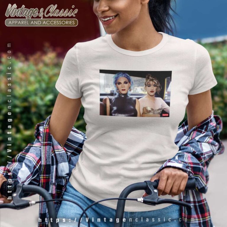 Supreme Nan Goldin Misty And Jimmy Paulette Women TShirt Supreme Nan Goldin Misty And Jimmy Paulette Women TShirt