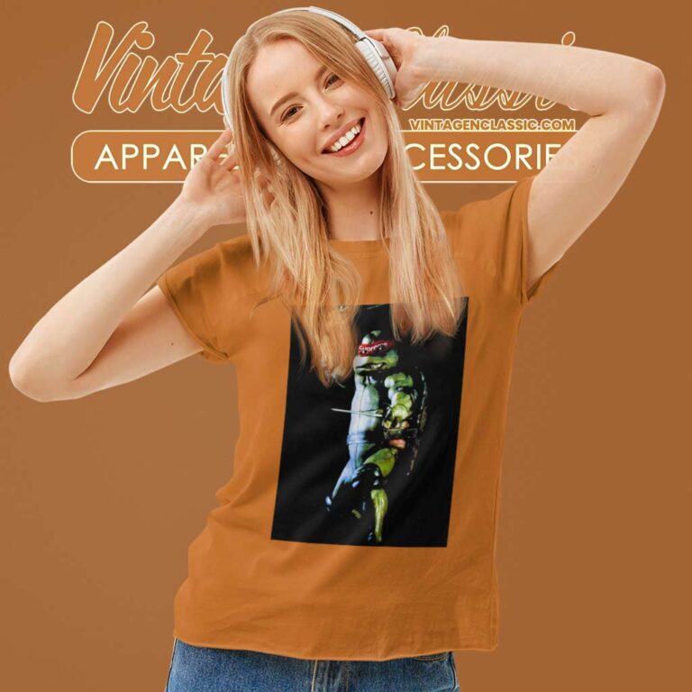 Supreme Ninja Turtle Raphael Women TShirt Supreme Ninja Turtle Raphael Women TShirt