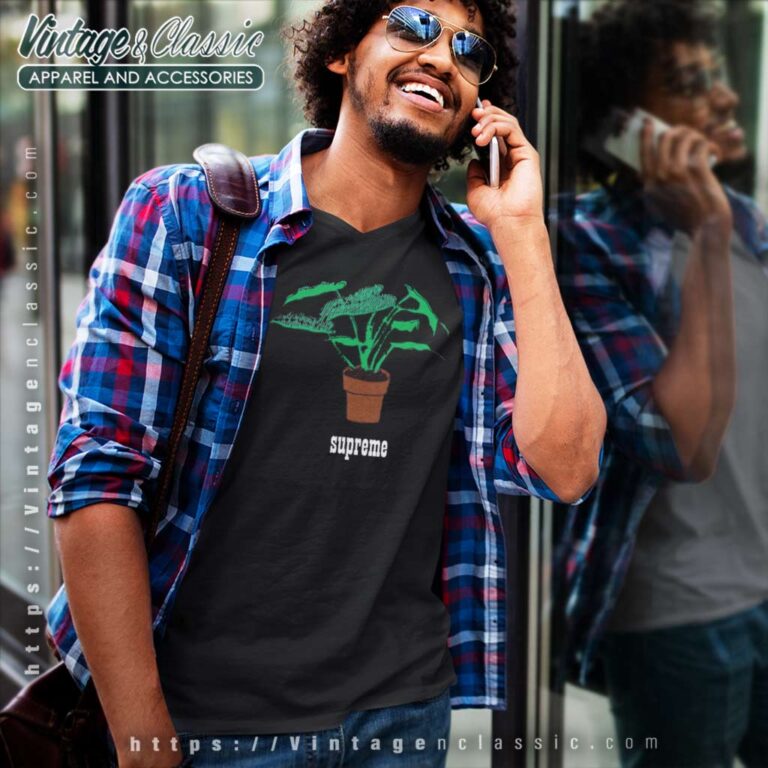 Supreme Plant Tree V Neck TShirt Supreme Plant Tree V Neck TShirt