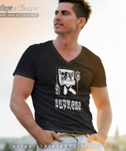 Supreme Queen Card V Neck TShirt
