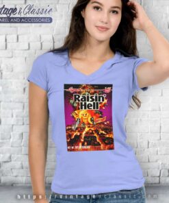 Supreme Raisin Hell V Neck TShirt