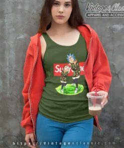 Supreme Rick And Morty Funny Shirt 6 Supreme Rick And Morty Funny Tank Top Racerback