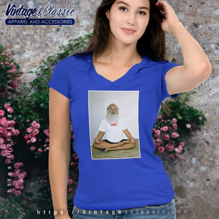 Supreme Rick Rubin Photo V Neck TShirt Supreme Rick Rubin Photo V Neck TShirt