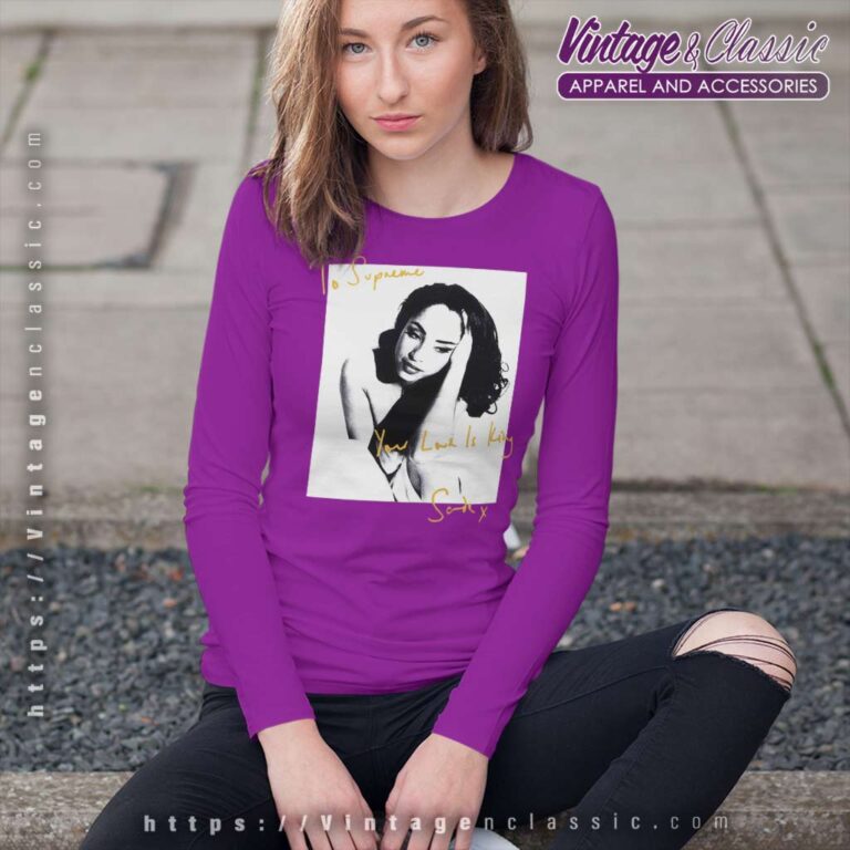 Supreme Sade Adu Your Love Is King Long Sleeve Tee Supreme Sade Adu Your Love Is King Long Sleeve Tee