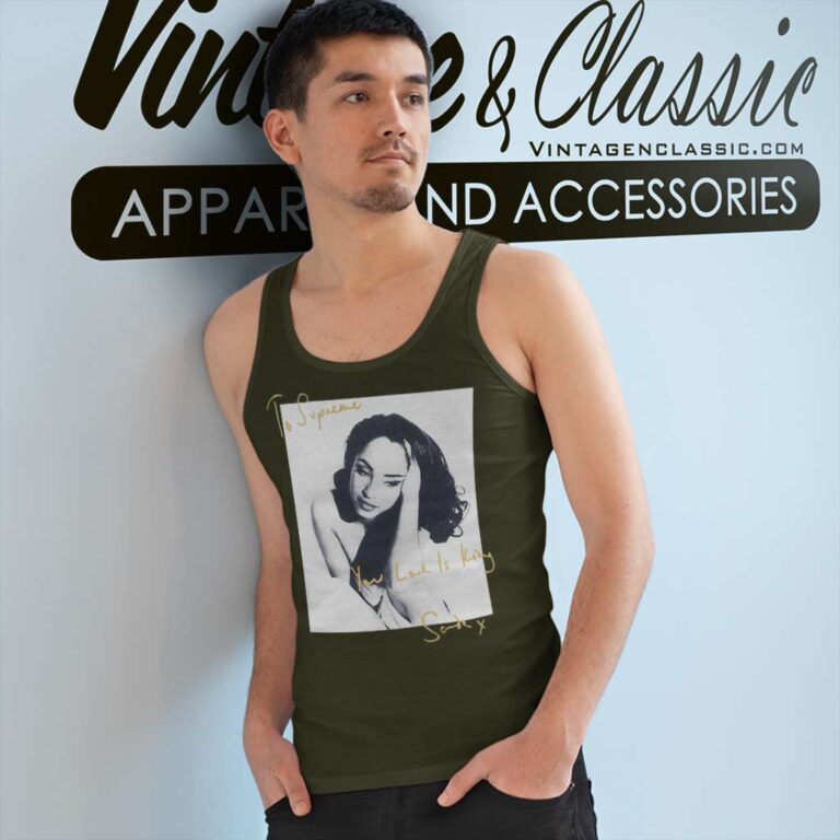 Supreme Sade Adu Your Love Is King Tank Top Racerback Supreme Sade Adu Your Love Is King Tank Top Racerback