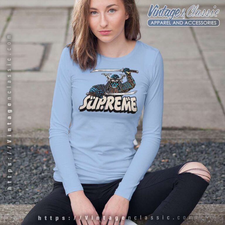 Supreme Samurai Fashion Long Sleeve Tee Supreme Samurai Fashion Long Sleeve Tee