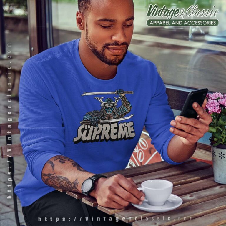 Supreme Samurai Fashion Sweatshirt Supreme Samurai Fashion Sweatshirt