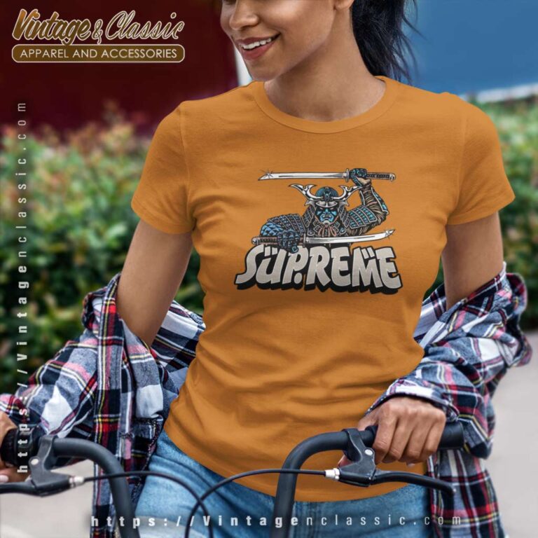 Supreme Samurai Fashion Women TShirt Supreme Samurai Fashion Women TShirt